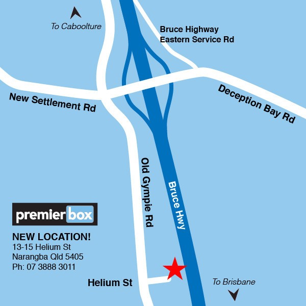 GeoBox  Pty  Ltd Shipping Container Depot Narangba Map